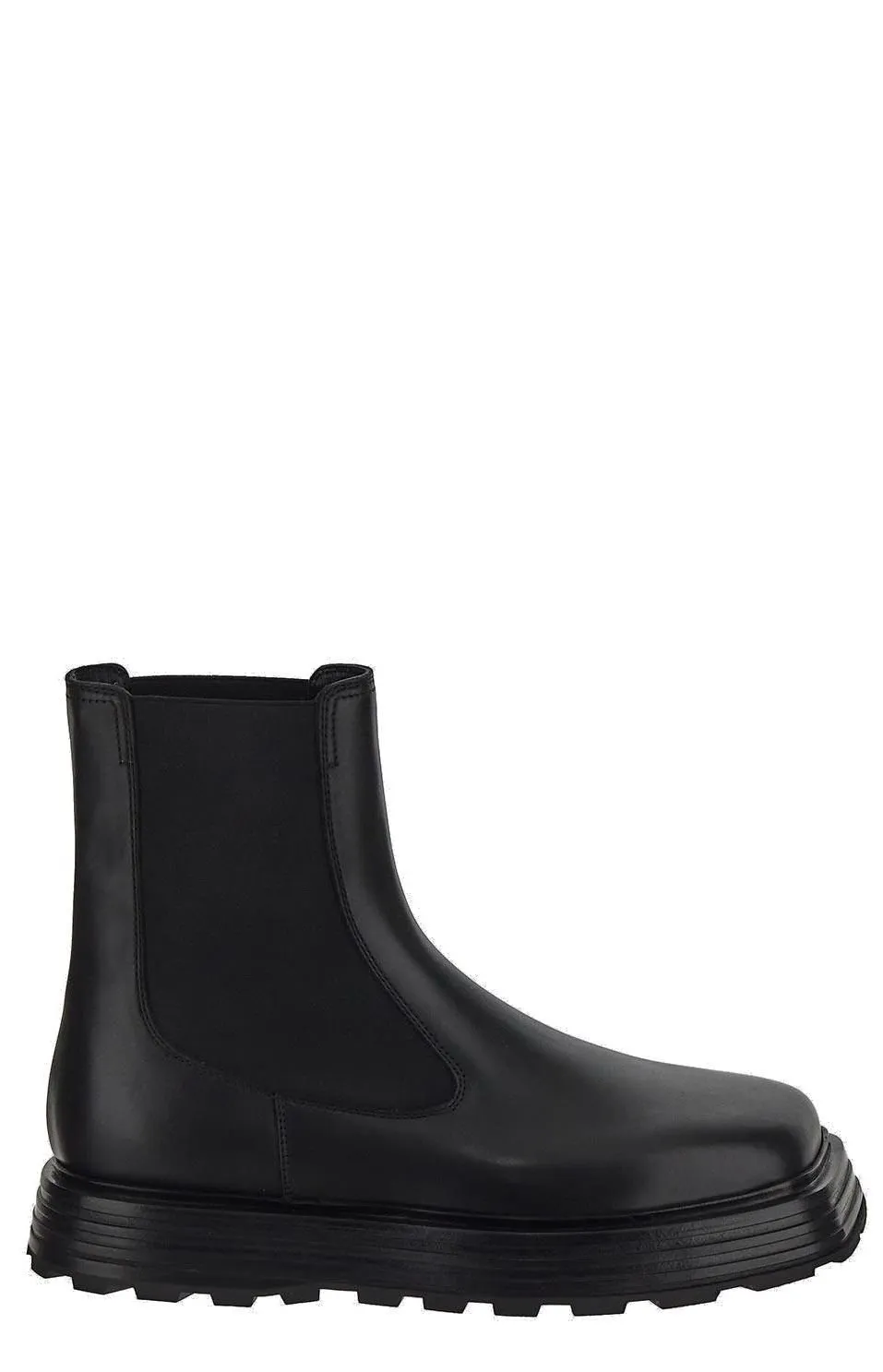 Jil Sander Squared-Toe Slip-On Chelsea Boots