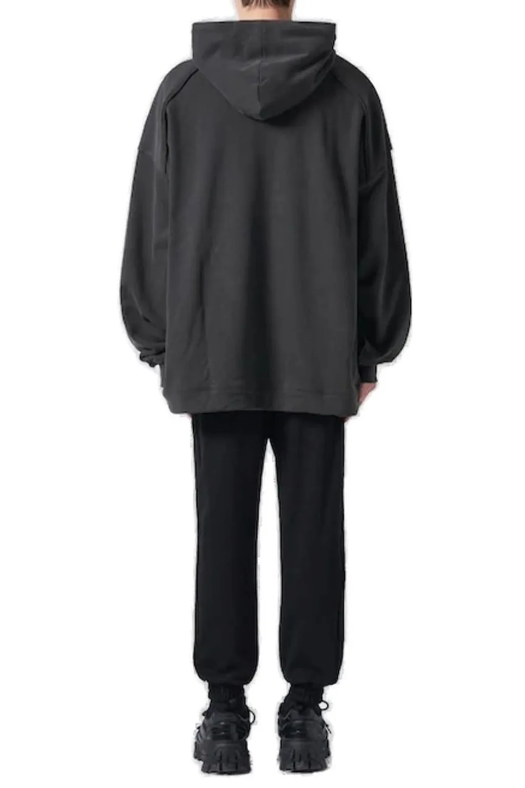 Juun J Long-Sleeved Drawstring Hoodie