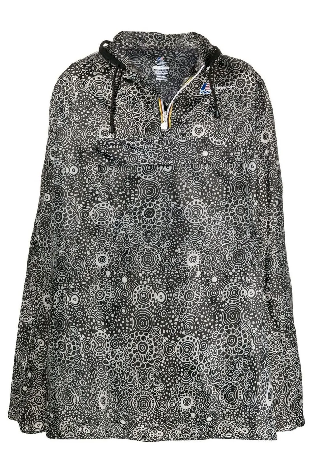 K-Way X 10 Corso Como Printed Hooded Jacket