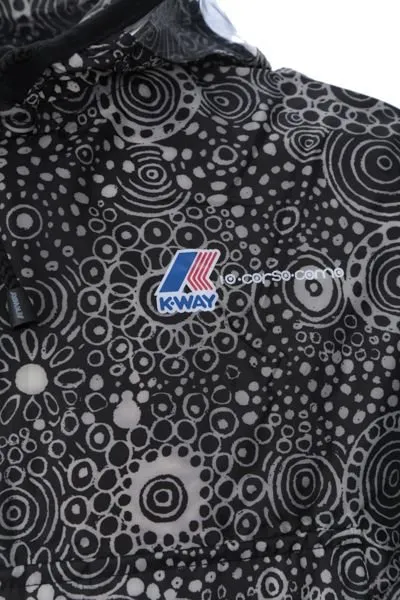 K-Way X 10 Corso Como Printed Hooded Jacket