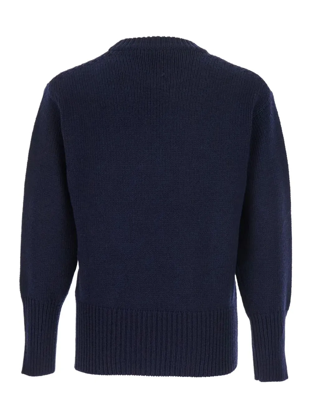 Kangra Ribbed Crew Neck Knitted Sweater