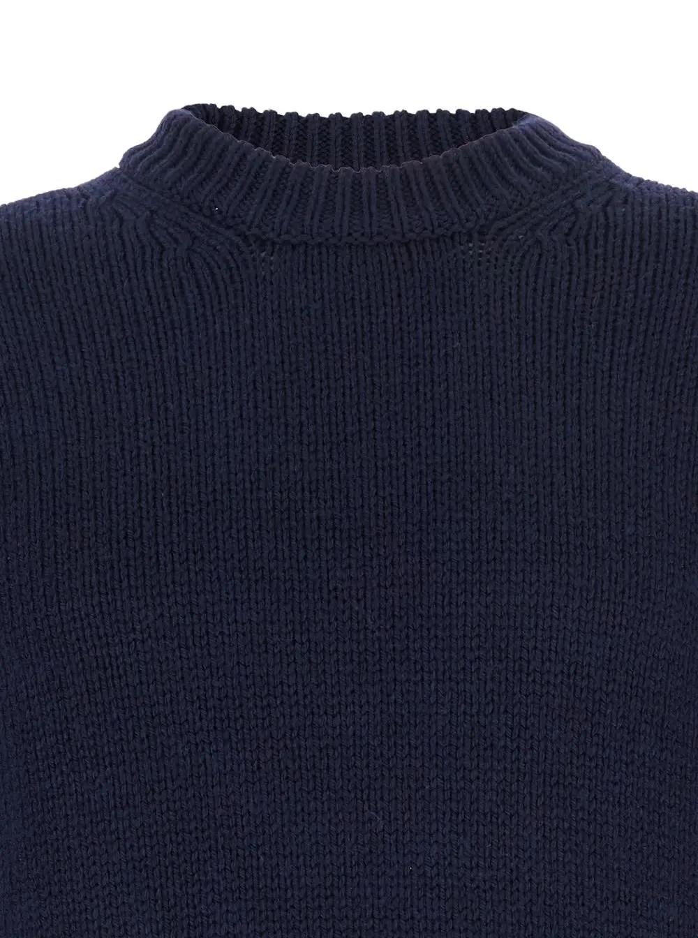 Kangra Ribbed Crew Neck Knitted Sweater
