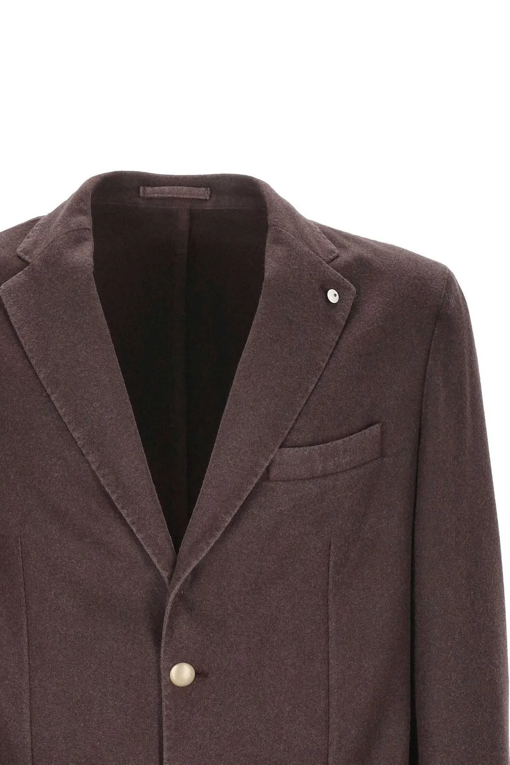 L.B.M. 1911 Single-Breasted Patch-Pocket Blazer