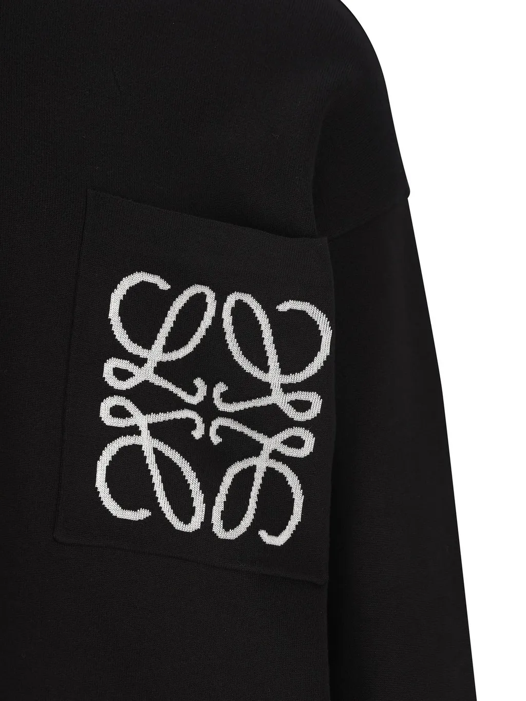 Loewe Logo-Intarsia Crewneck Jumper