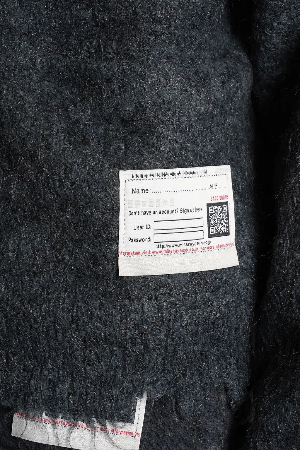 Maison Mihara Yasuhiro V-Neck Knitted Cardigan