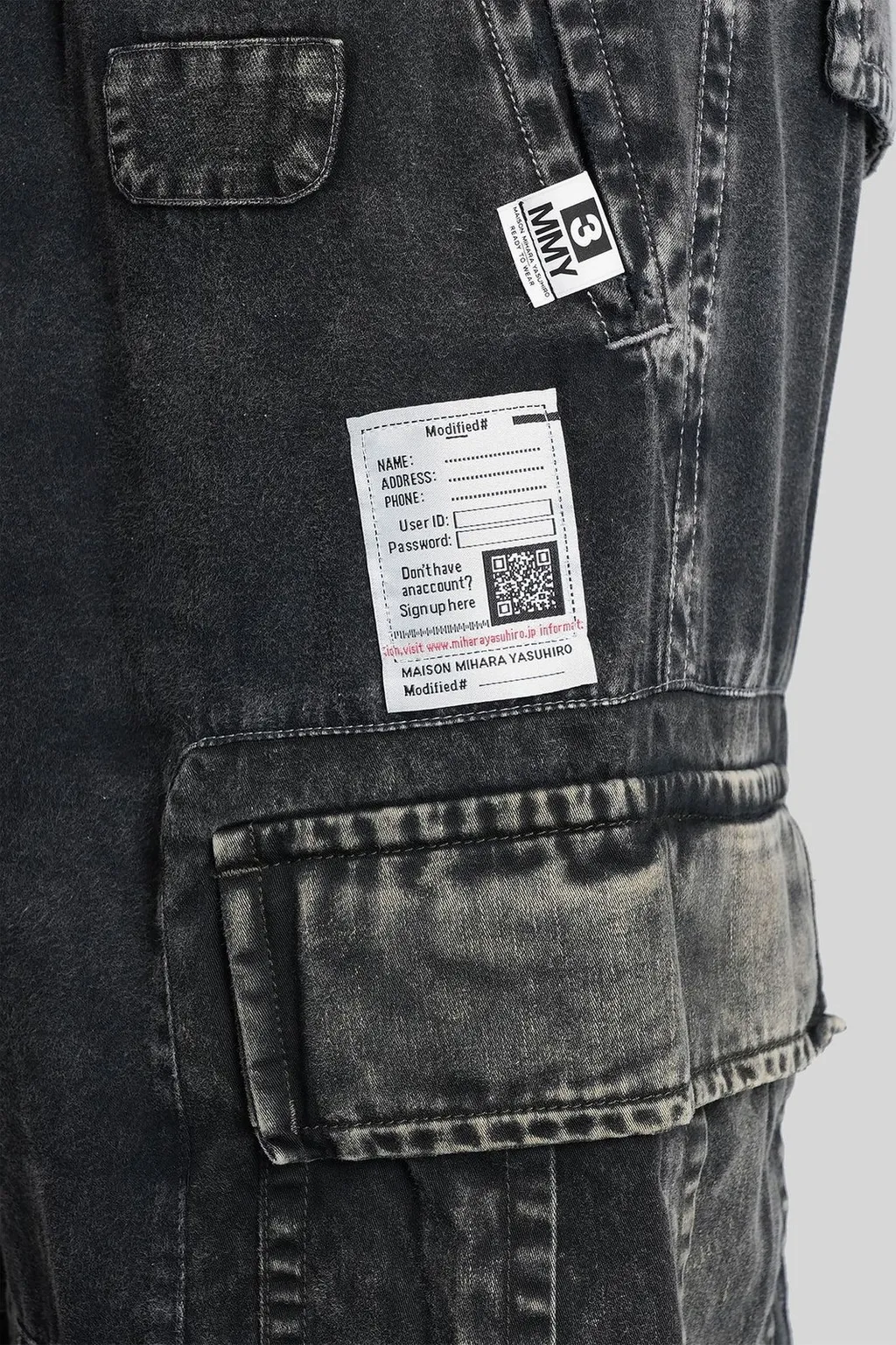 Maison Mihara Yasuhiro Repair Cargo Pants