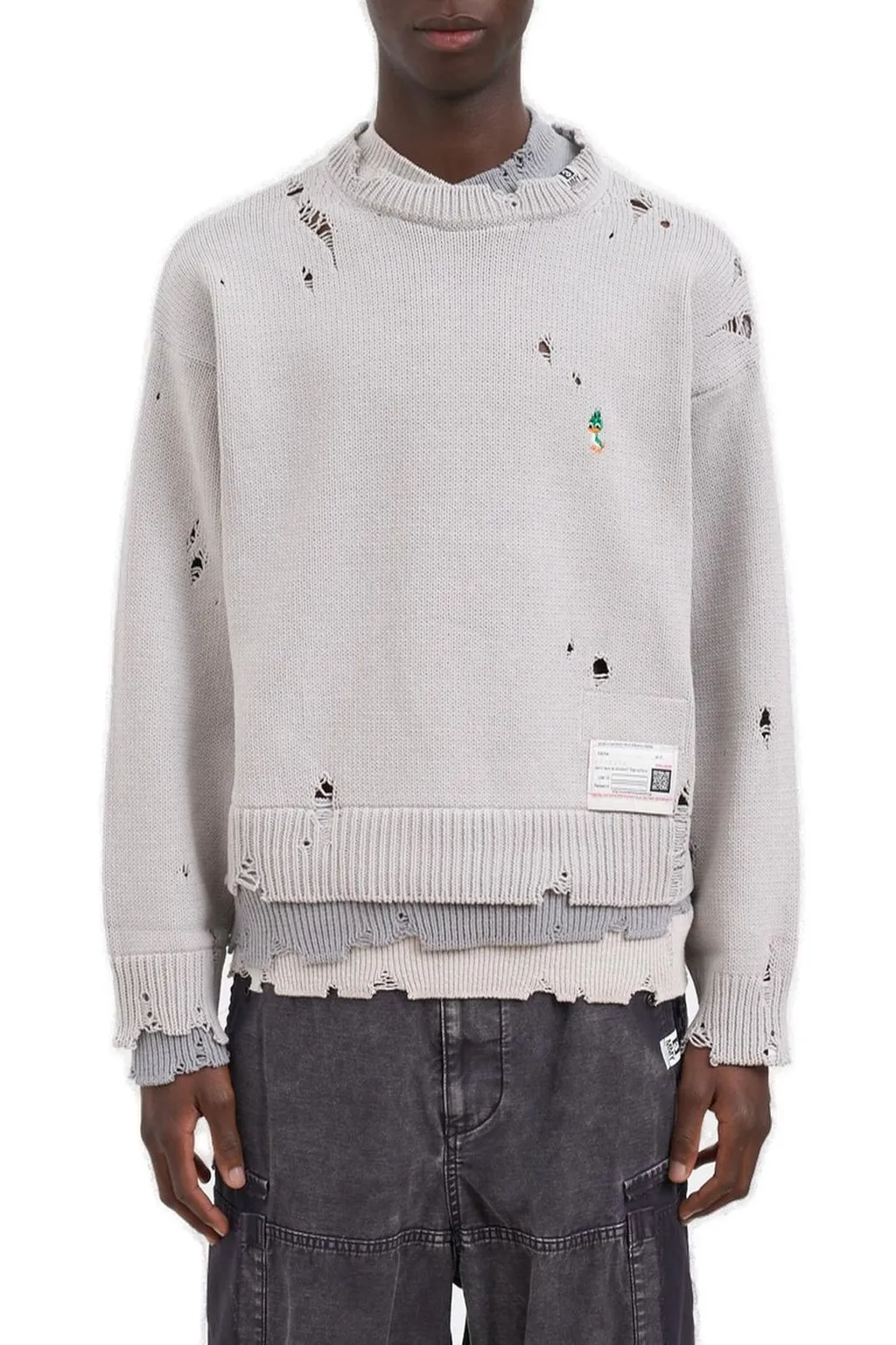 Maison Mihara Yasuhiro Triple Layered Knit Jumper
