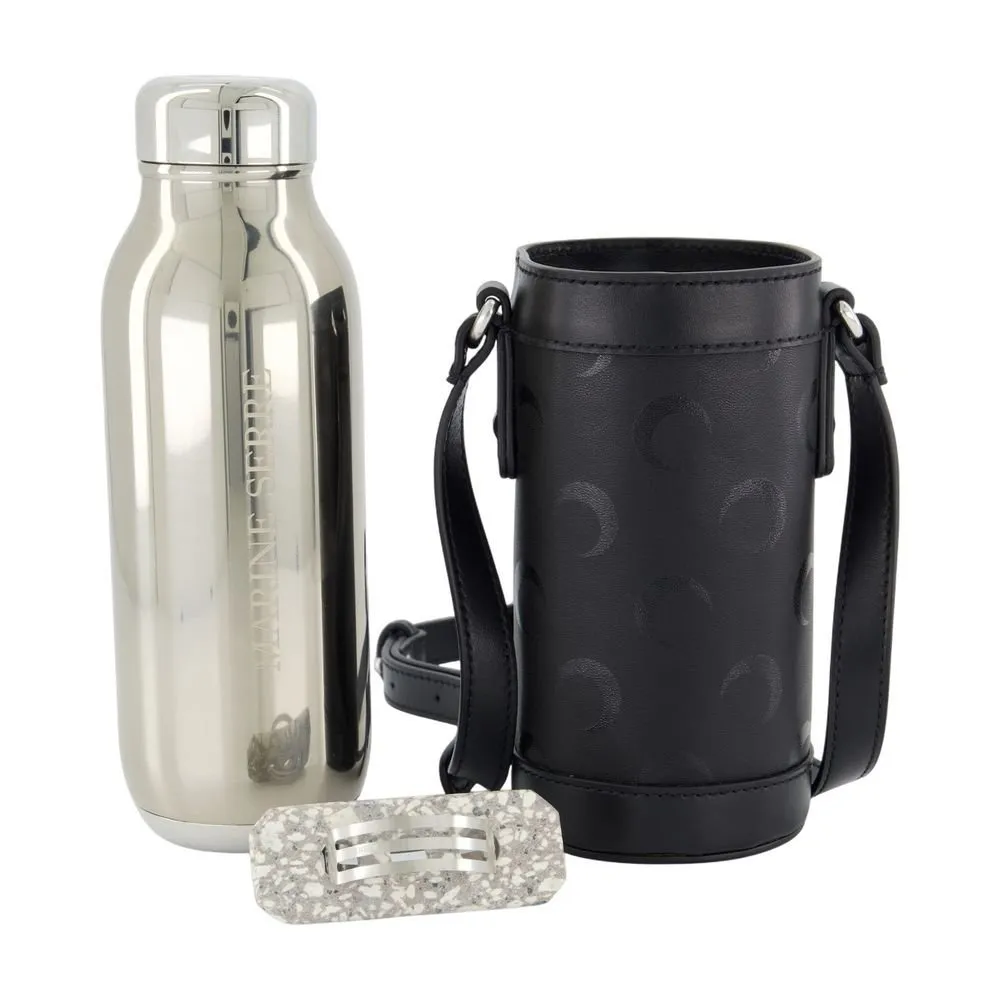 Marine Serre Moon Canvas Bottle Holder