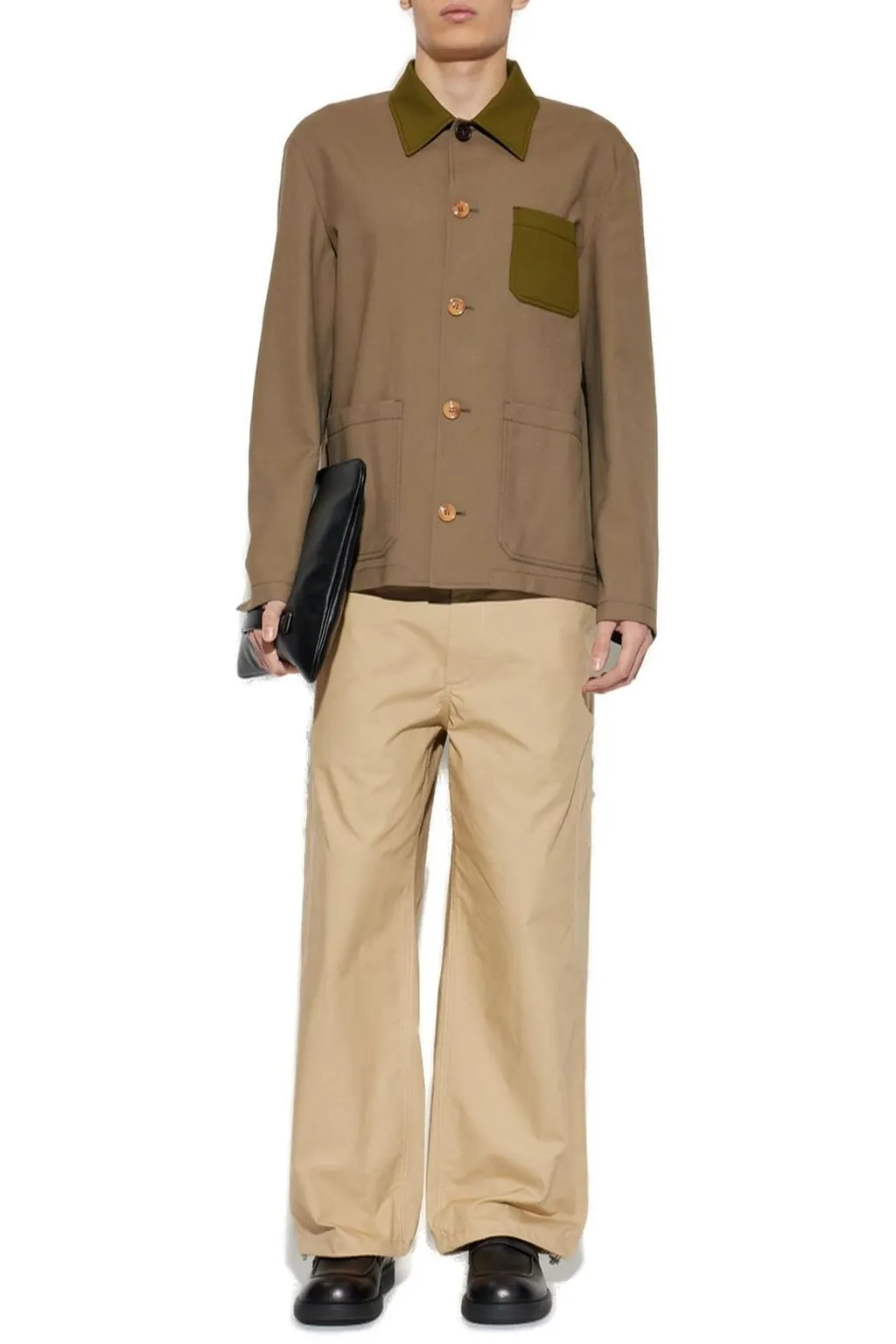Marni Logo Patch Jacket