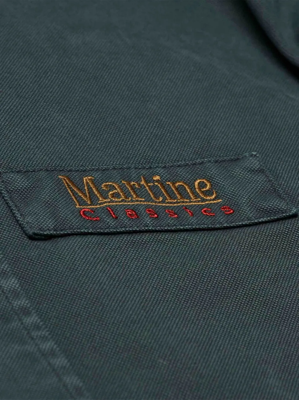 Martine Rose Logo-Patch Curved Hem Shirt