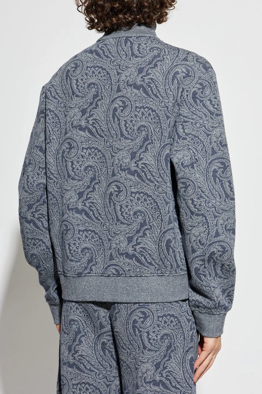 Etro Patterned Zipped Sweatshirt