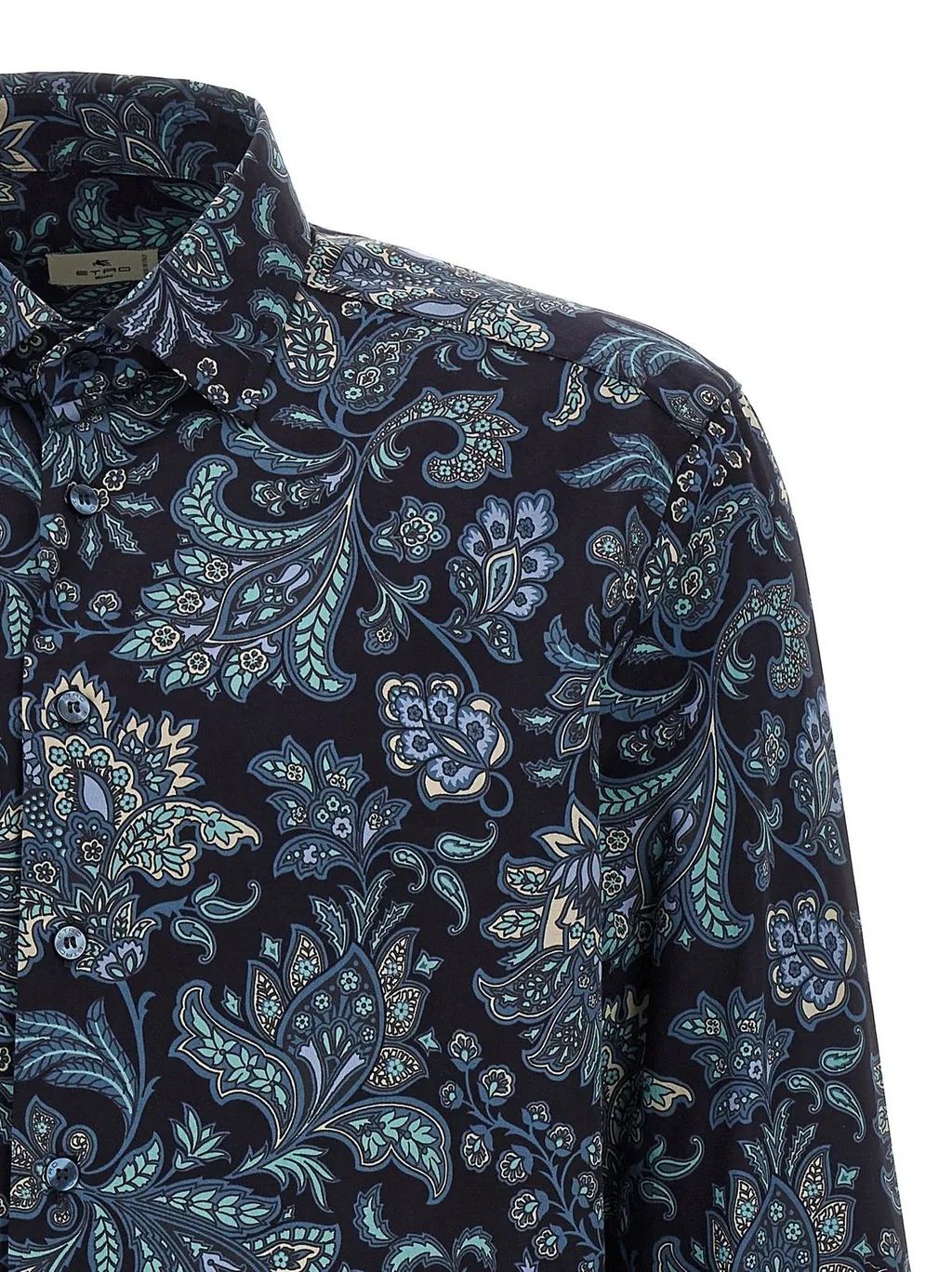 Etro Paisley Printed Long-Sleeved Shirt