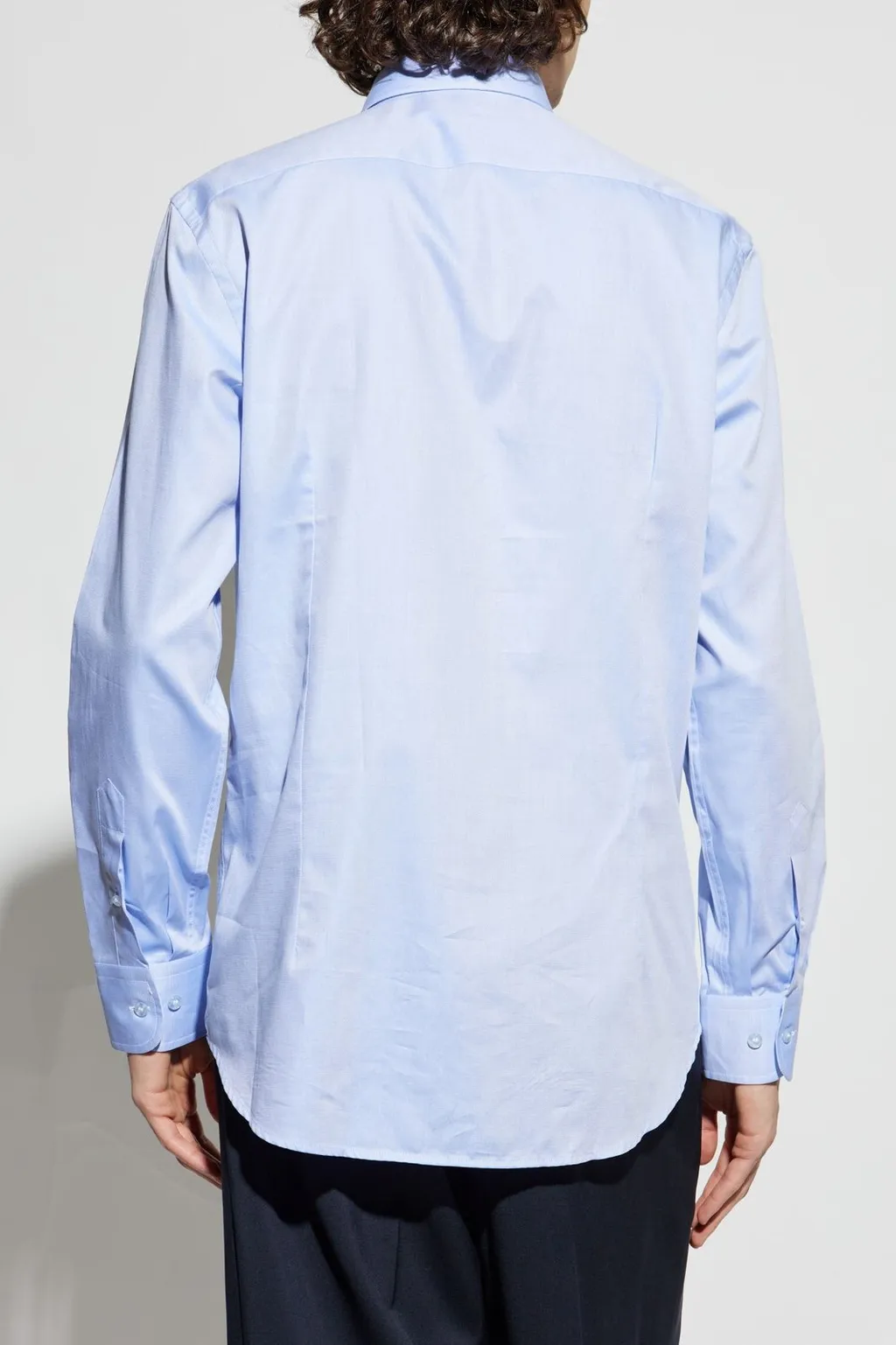 Etro Logo Embroidered Long-Sleeved Shirt