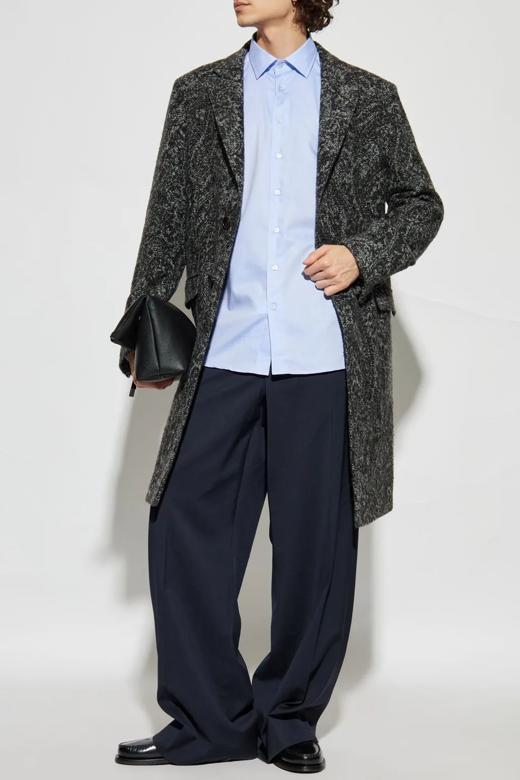 Etro Logo Embroidered Long-Sleeved Shirt