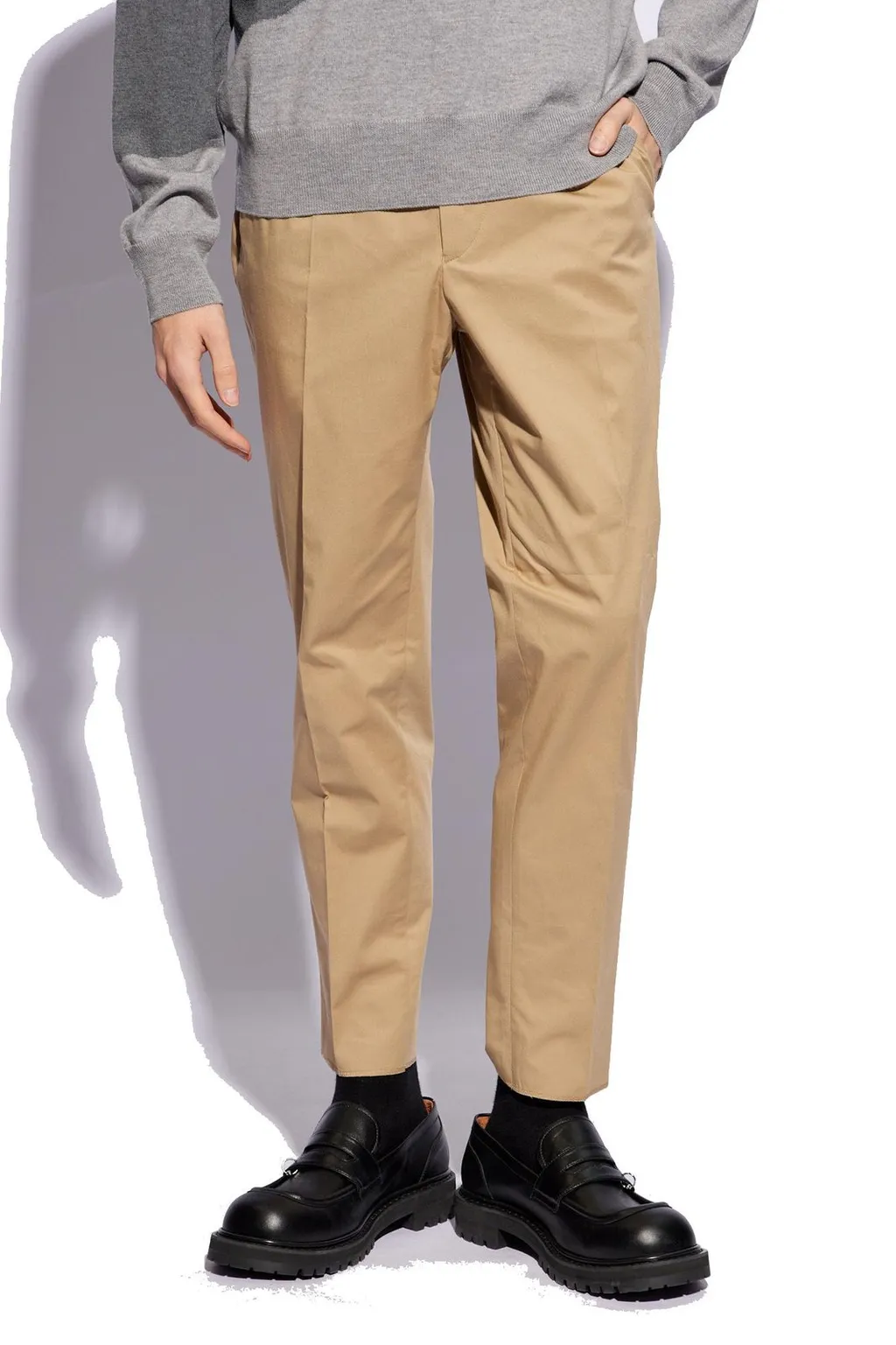 Etro Tapered Stretched Chino Trousers