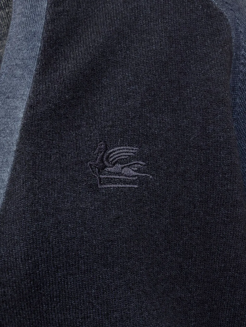 Etro Pagaso Embroidered Button-Up Cardigan