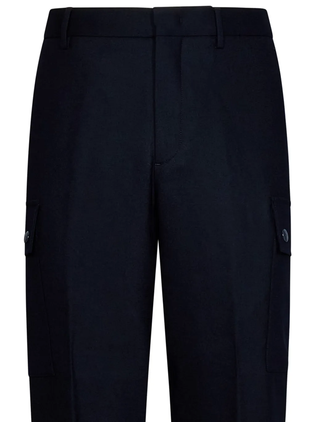 Etro Cargo-Pockets Stretched Tapered Trousers