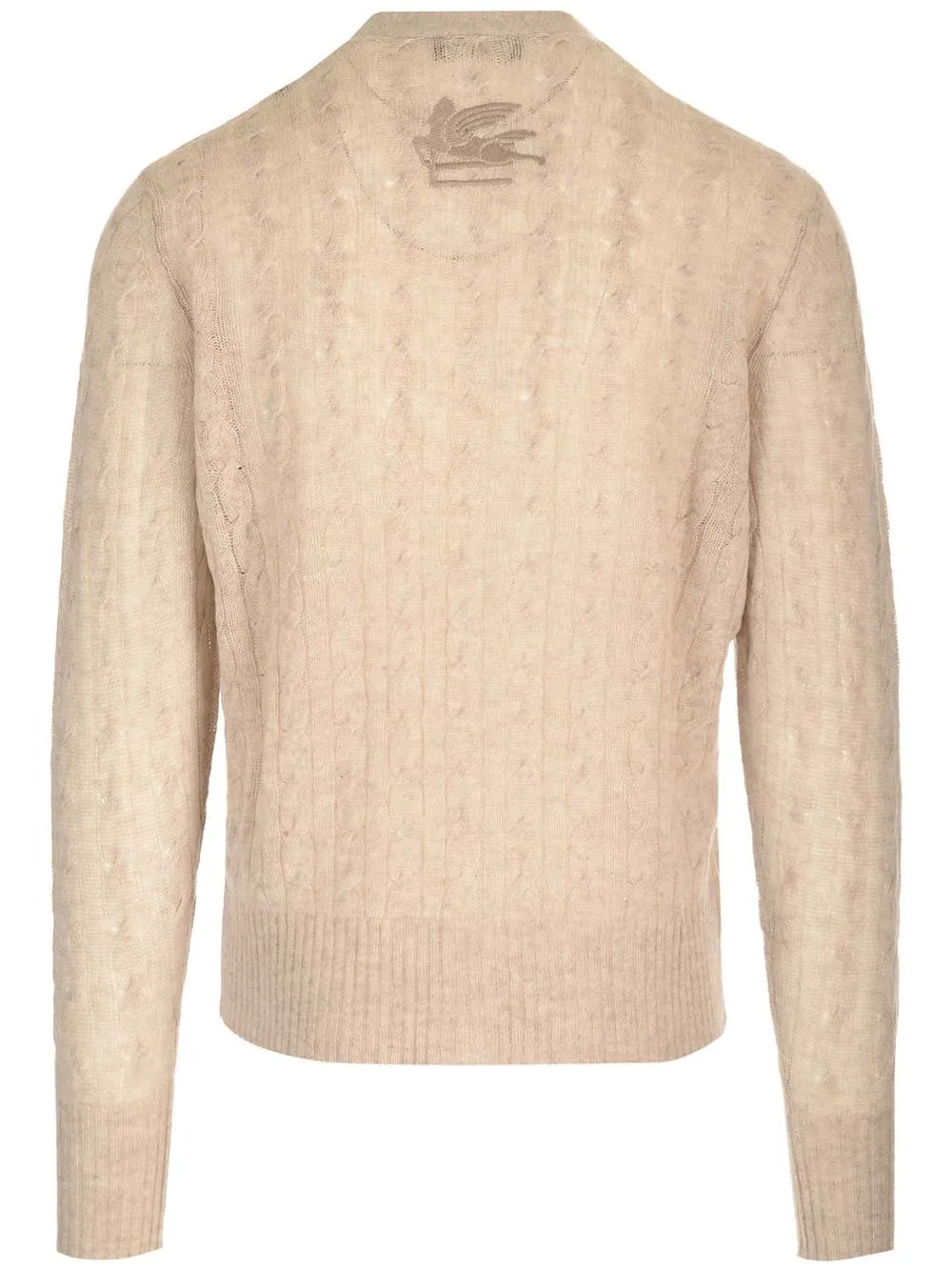 Etro Logo Embroidered Buttoned Cardigan