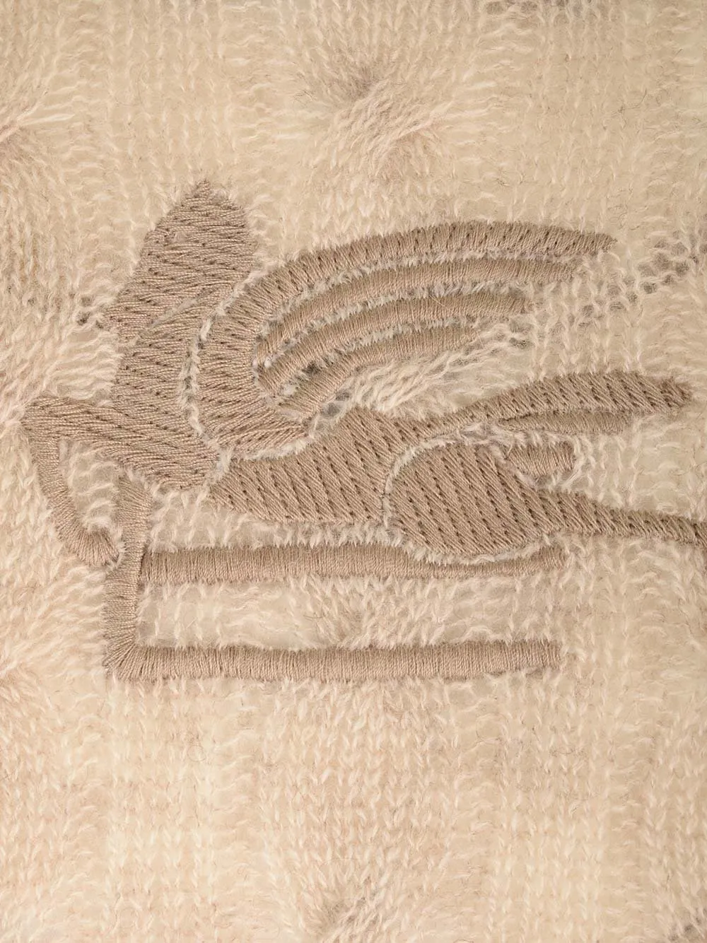 Etro Logo Embroidered Buttoned Cardigan