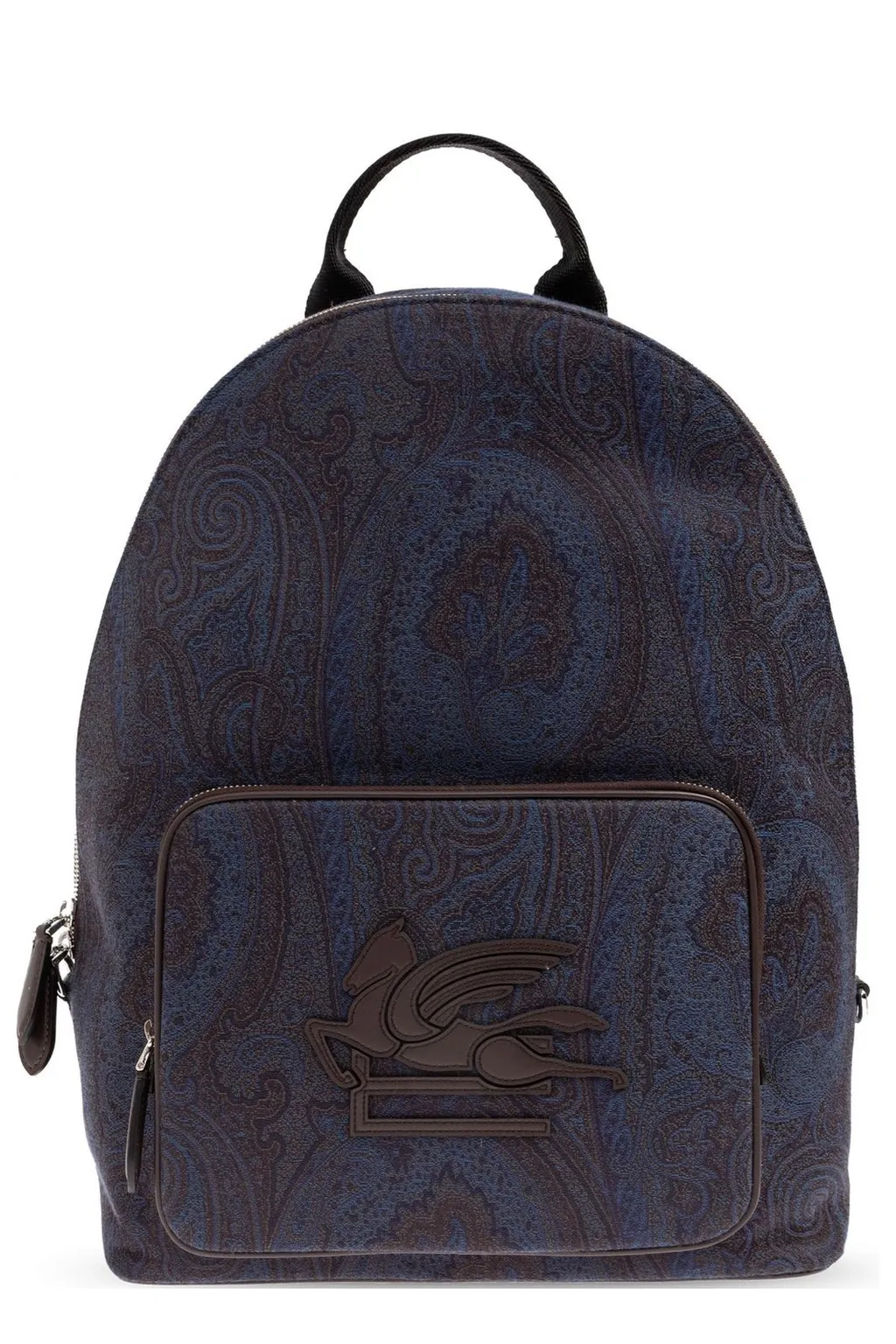 Etro Essential Paisley-Patterned Zipped Backpack