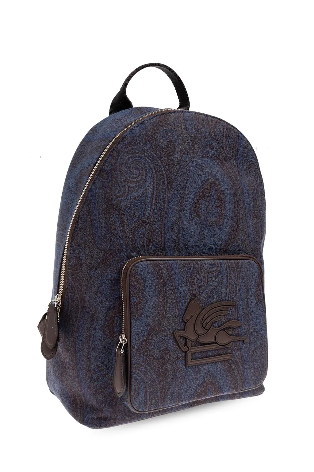 Etro Essential Paisley-Patterned Zipped Backpack