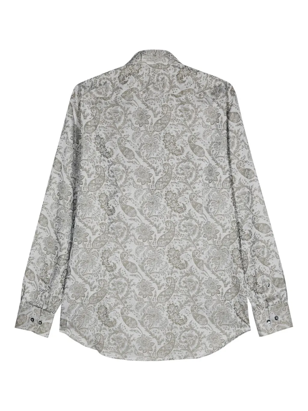 Etro Paisley-Printed Long-Sleeved Shirt