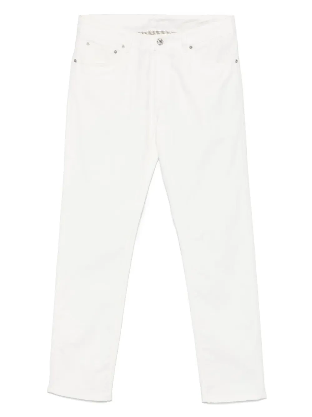 Etro Paisley-Jacquard Straight Leg Jeans