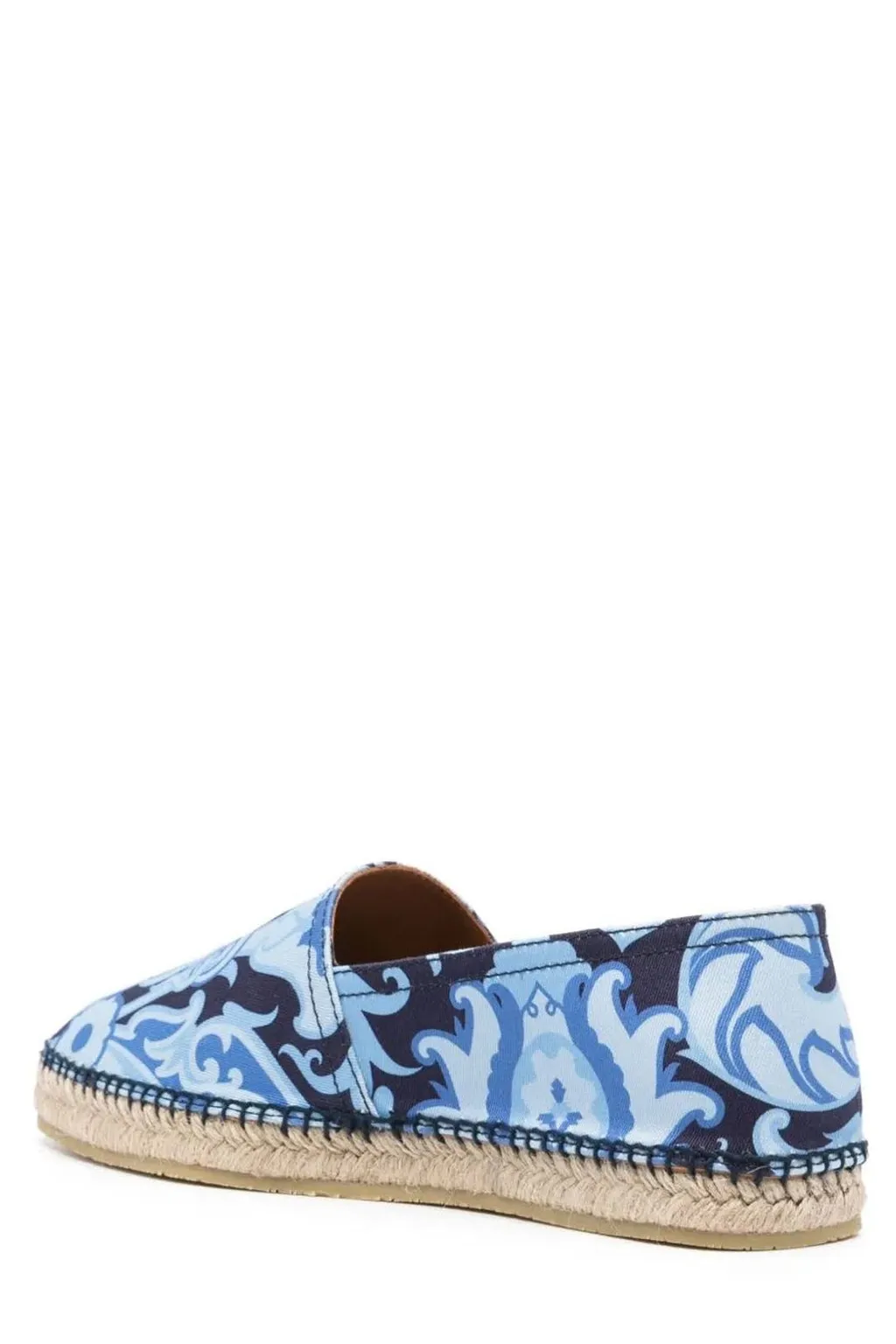 Etro Paisley-Printed Slip-On Espadrilles