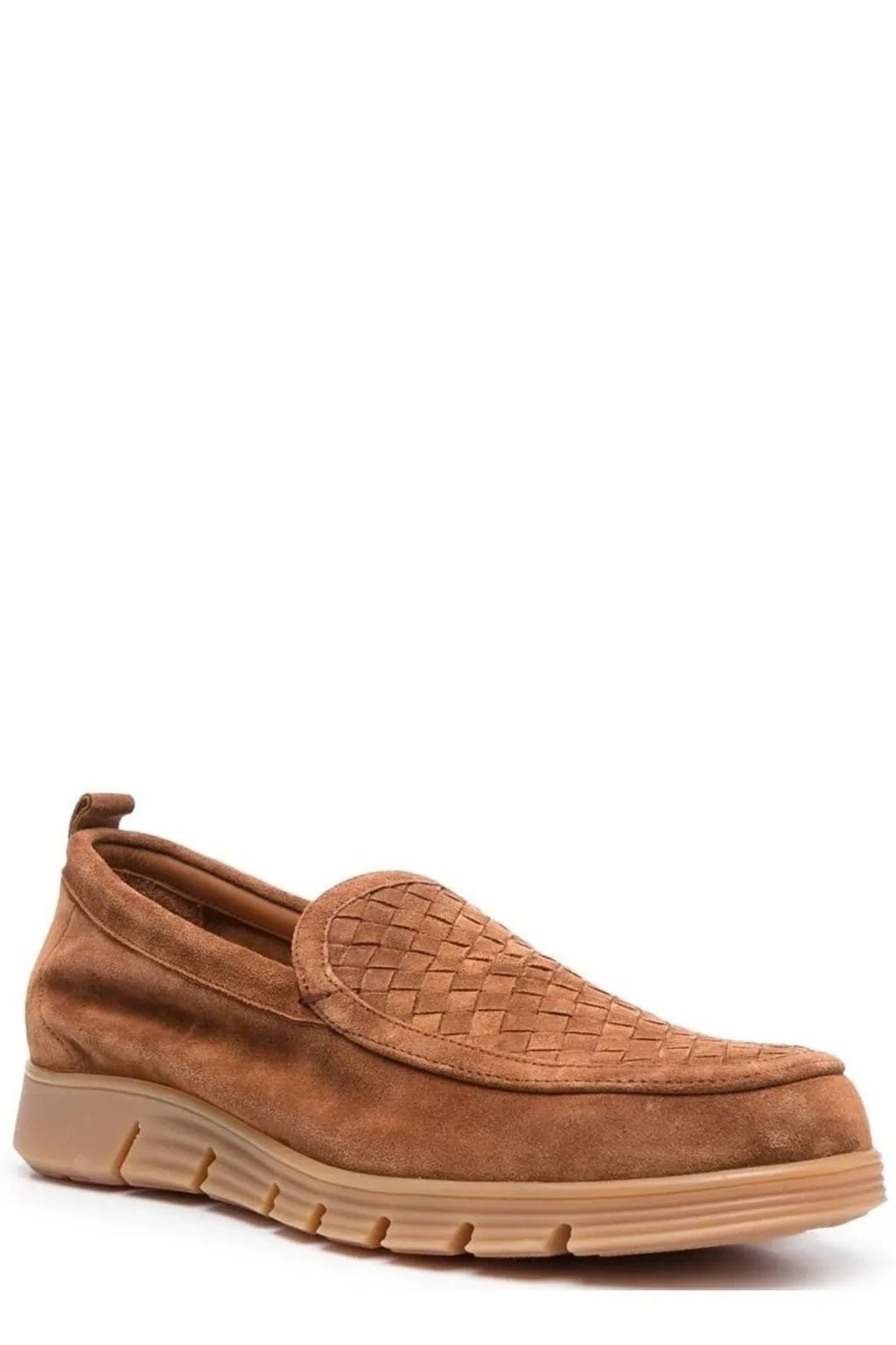 Etro Round Toe Slip-On Loafers