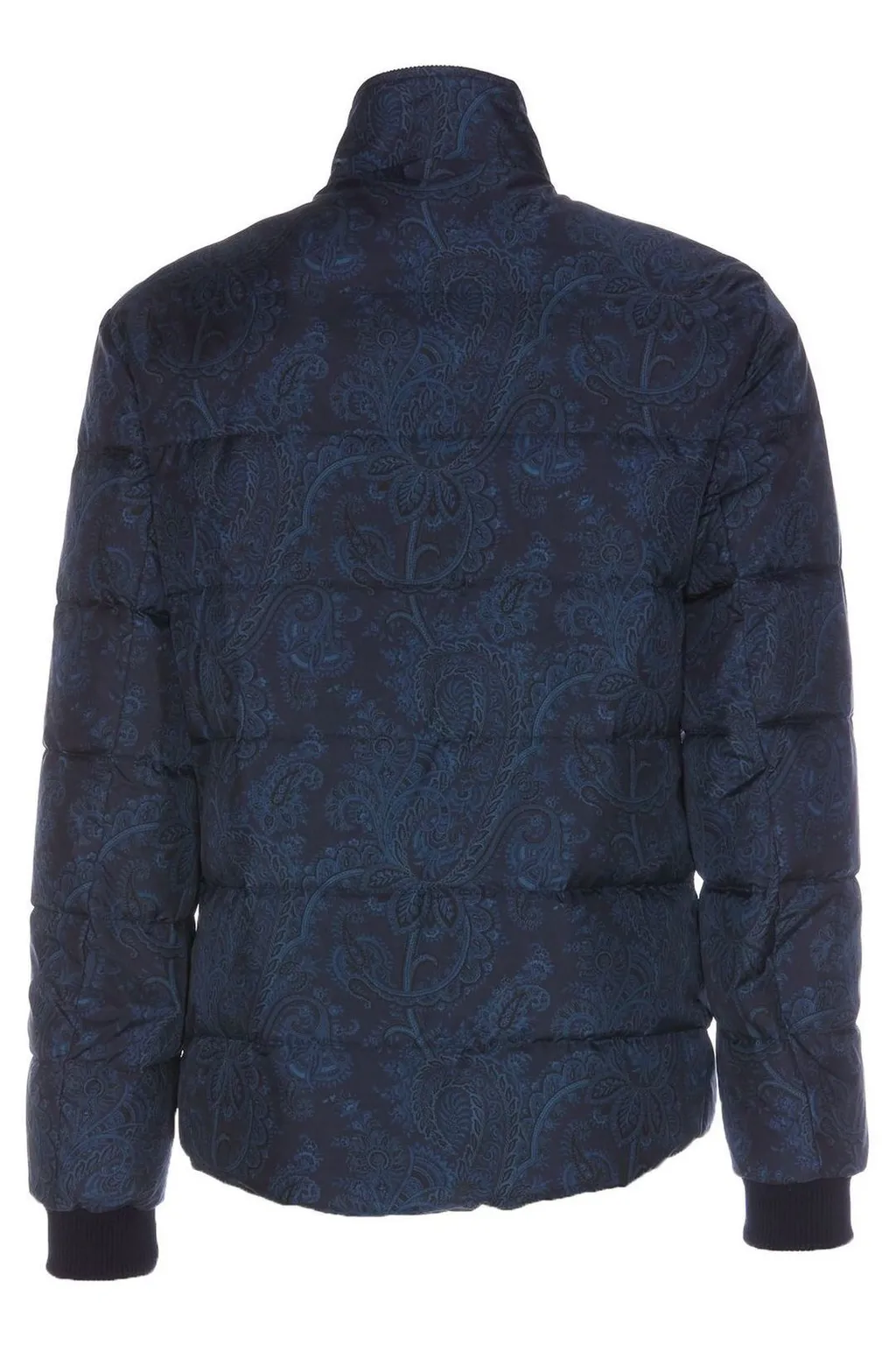 Etro Paisley-Printed Zip-Up Padded Jacket