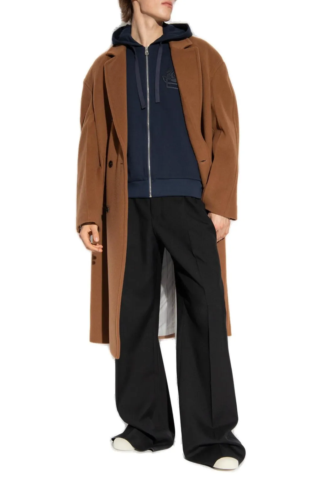 Etro Logo-Embroidered Zipped Drawstring Jacket