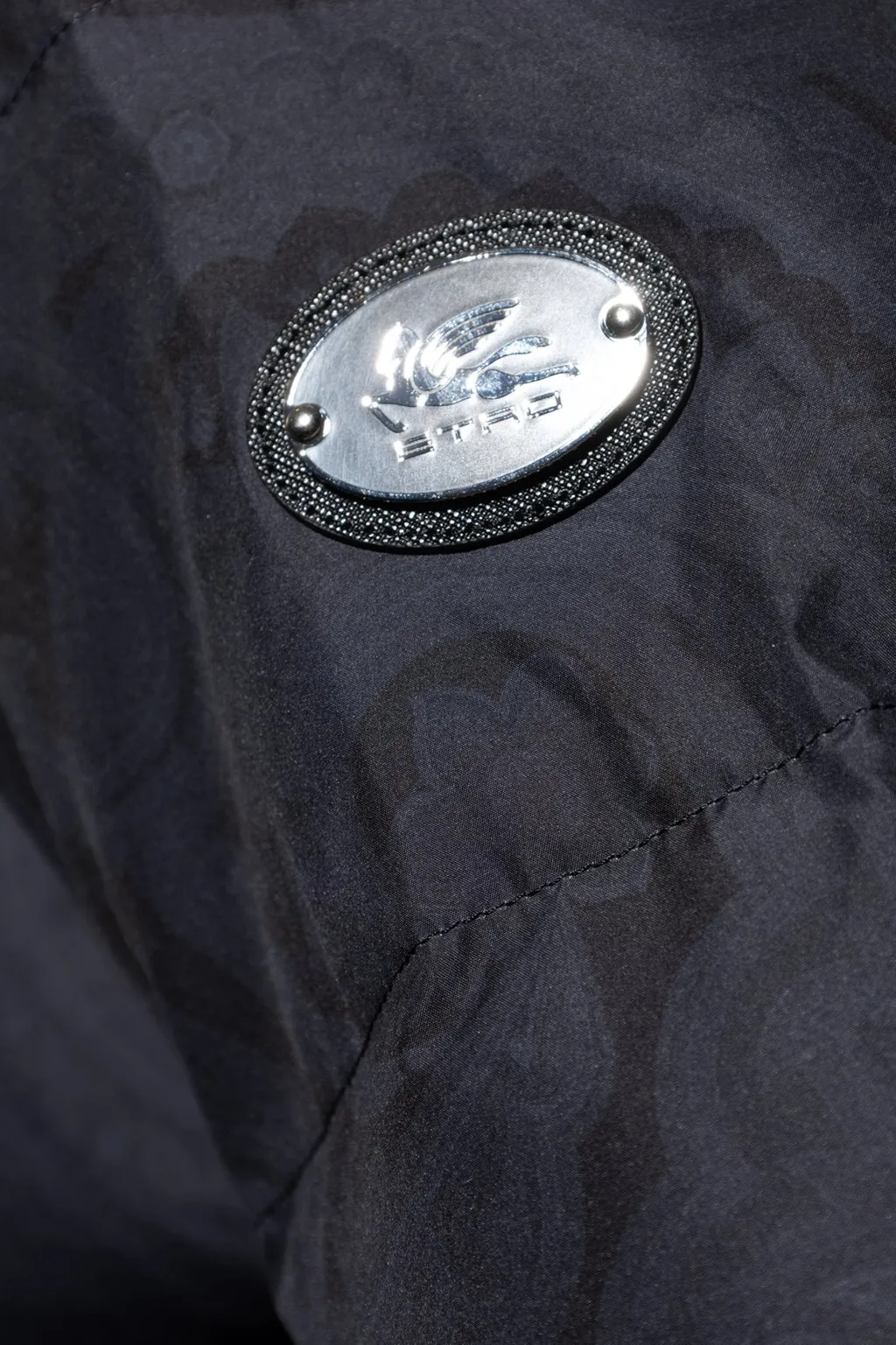 Etro Long Paisley Down Jacket