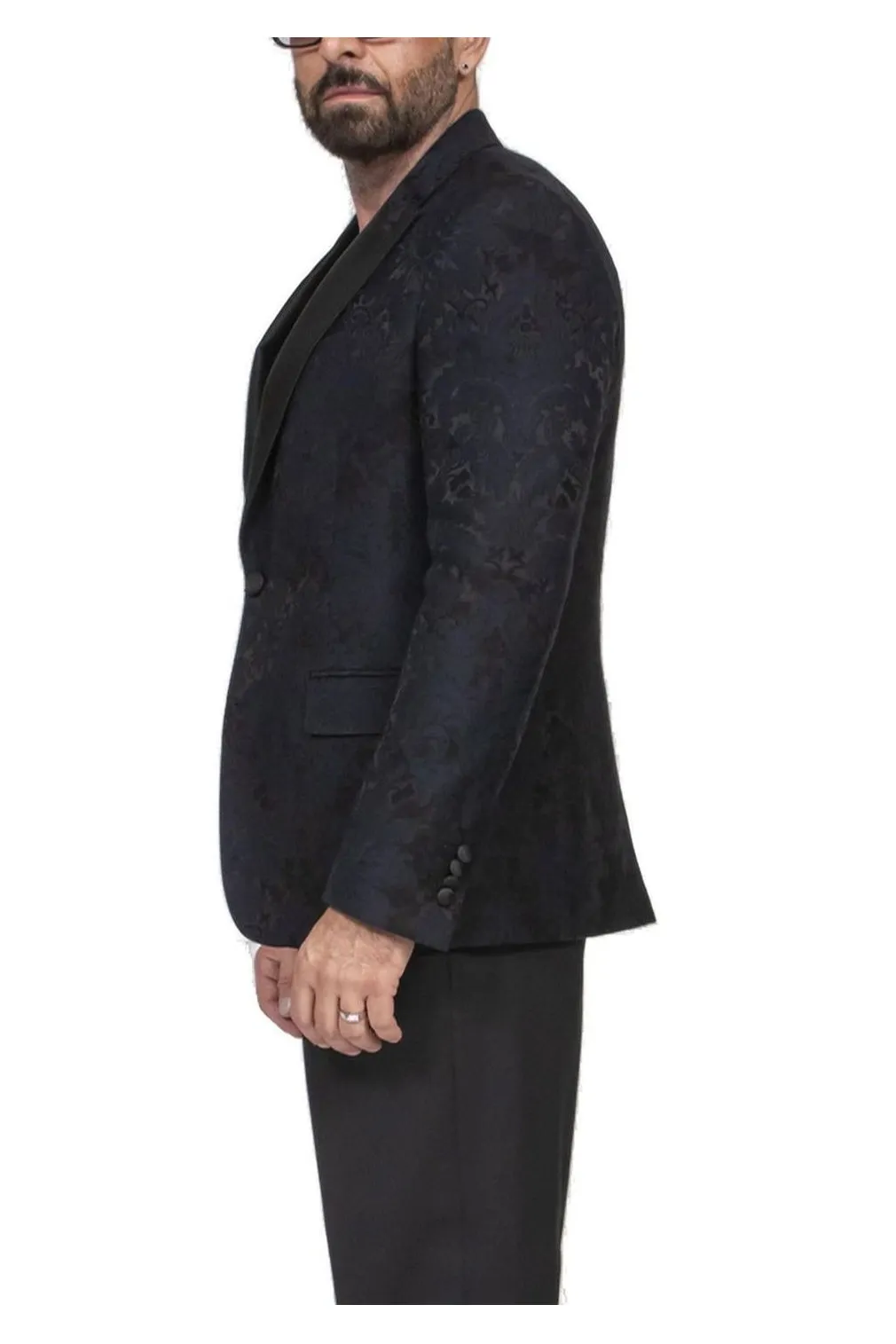 Etro Floral Jacquard Blazer