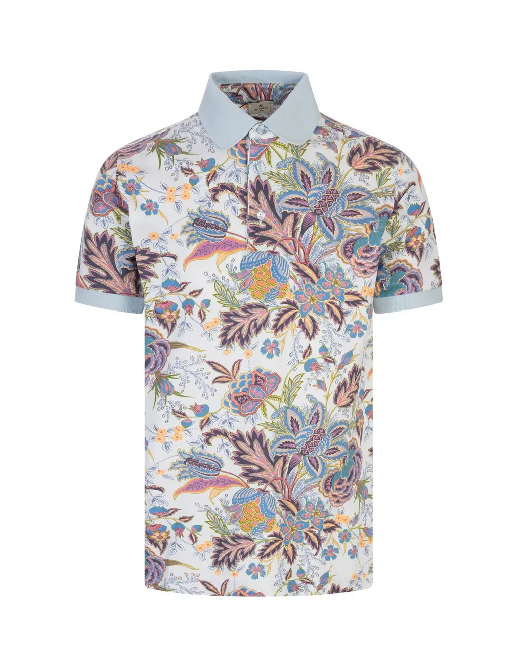Etro Printed Polo Shirt