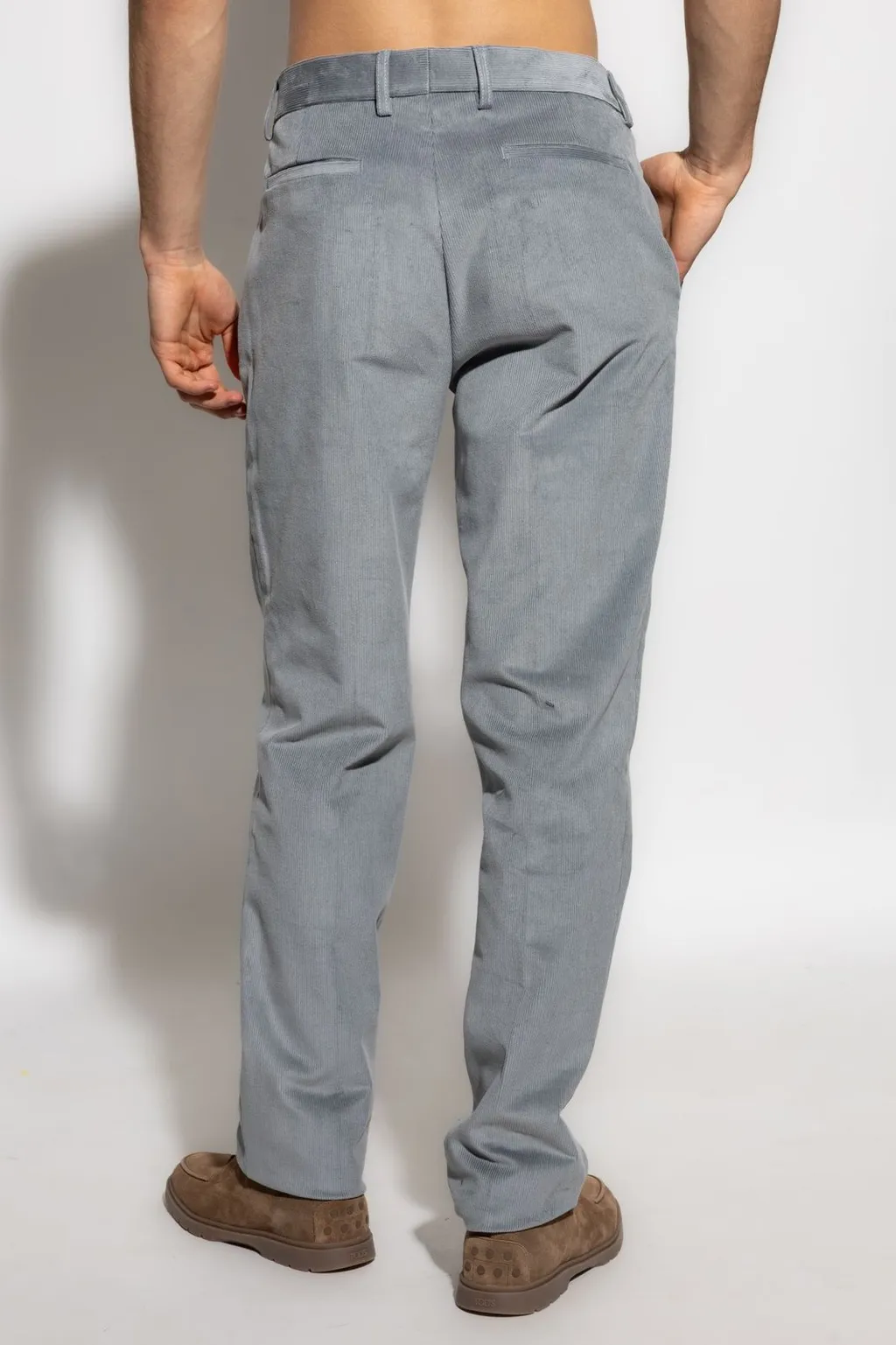 Etro Straight Leg Corduroy Trousers