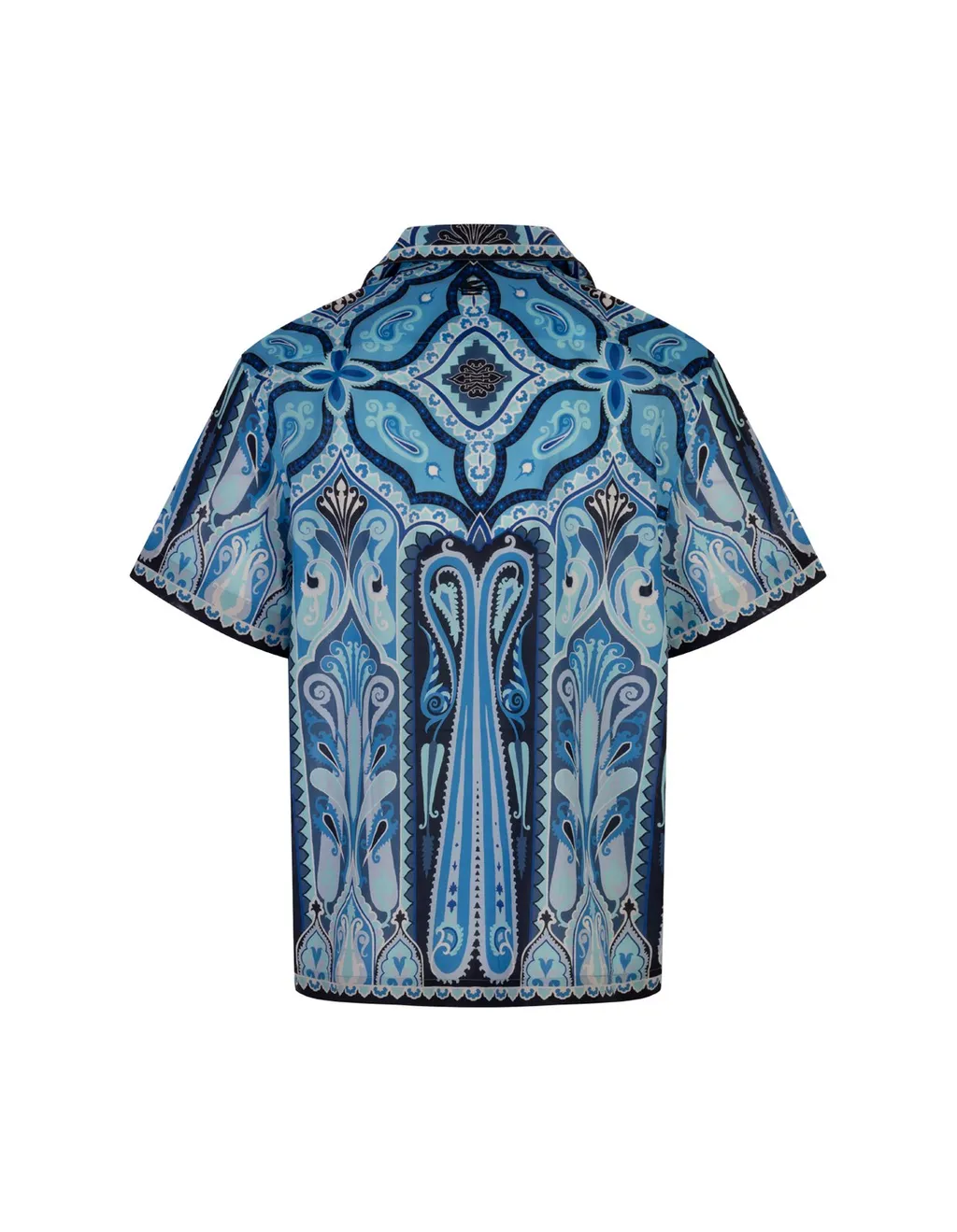 Etro Paisley-Printed Short Sleeved Shirt