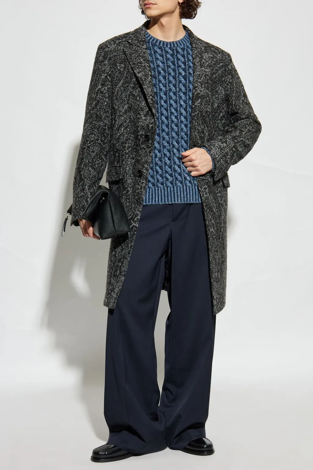 Etro Cable Knitted Crewneck Jumper