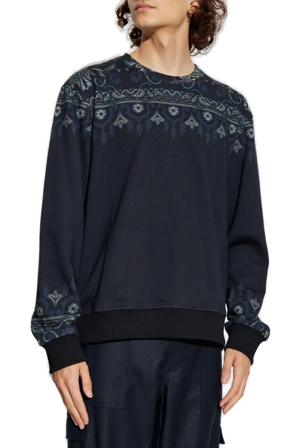 Etro Graphic Printed Crewneck Sweatshirt