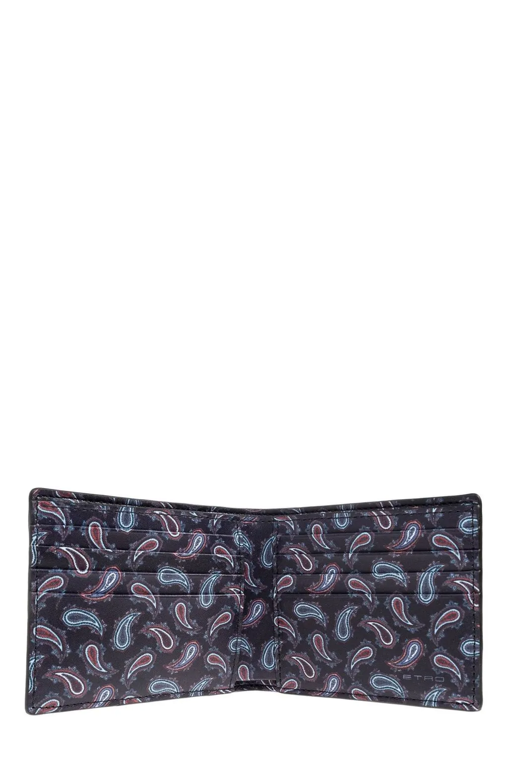 Etro Paisley Patterned Bi-Fold Wallet