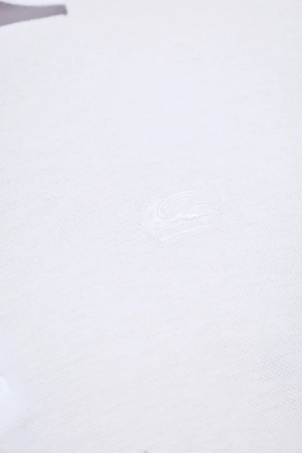 Etro Logo Embroidered Polo Shirt