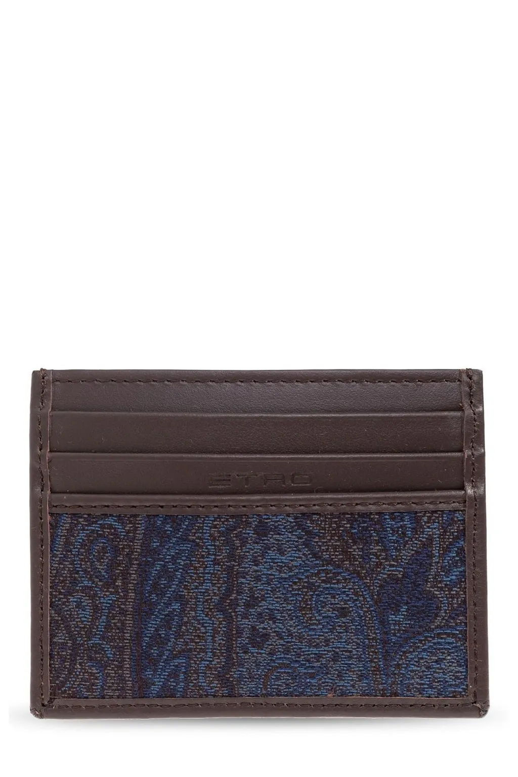 Etro Paisley Patterned Card Case
