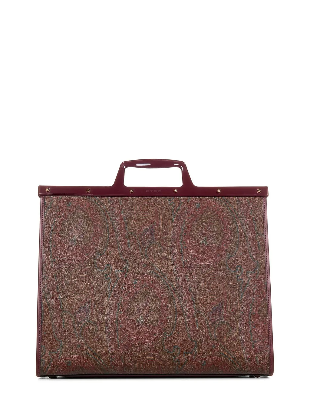 Etro Pegaso Motif Paisley-Printed Large Tote Bag
