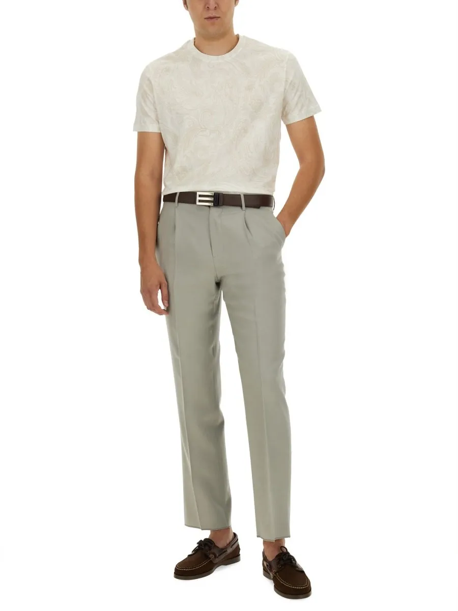 Etro Pleat Detailed Tailored Trousers