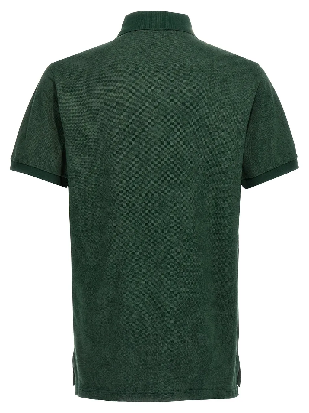 Etro Pegaso Embroidered Short Sleeved Polo Shirt