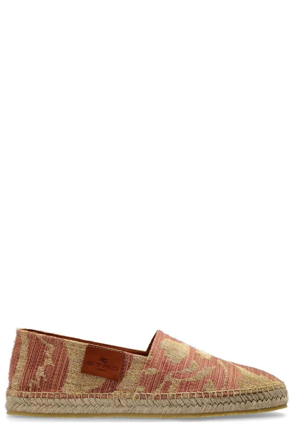 Etro Paisley-Print Round Toe Espadrilles