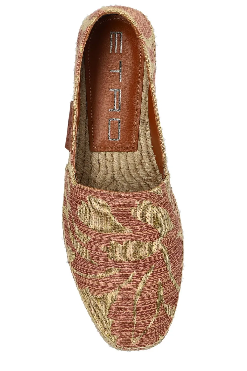 Etro Paisley-Print Round Toe Espadrilles