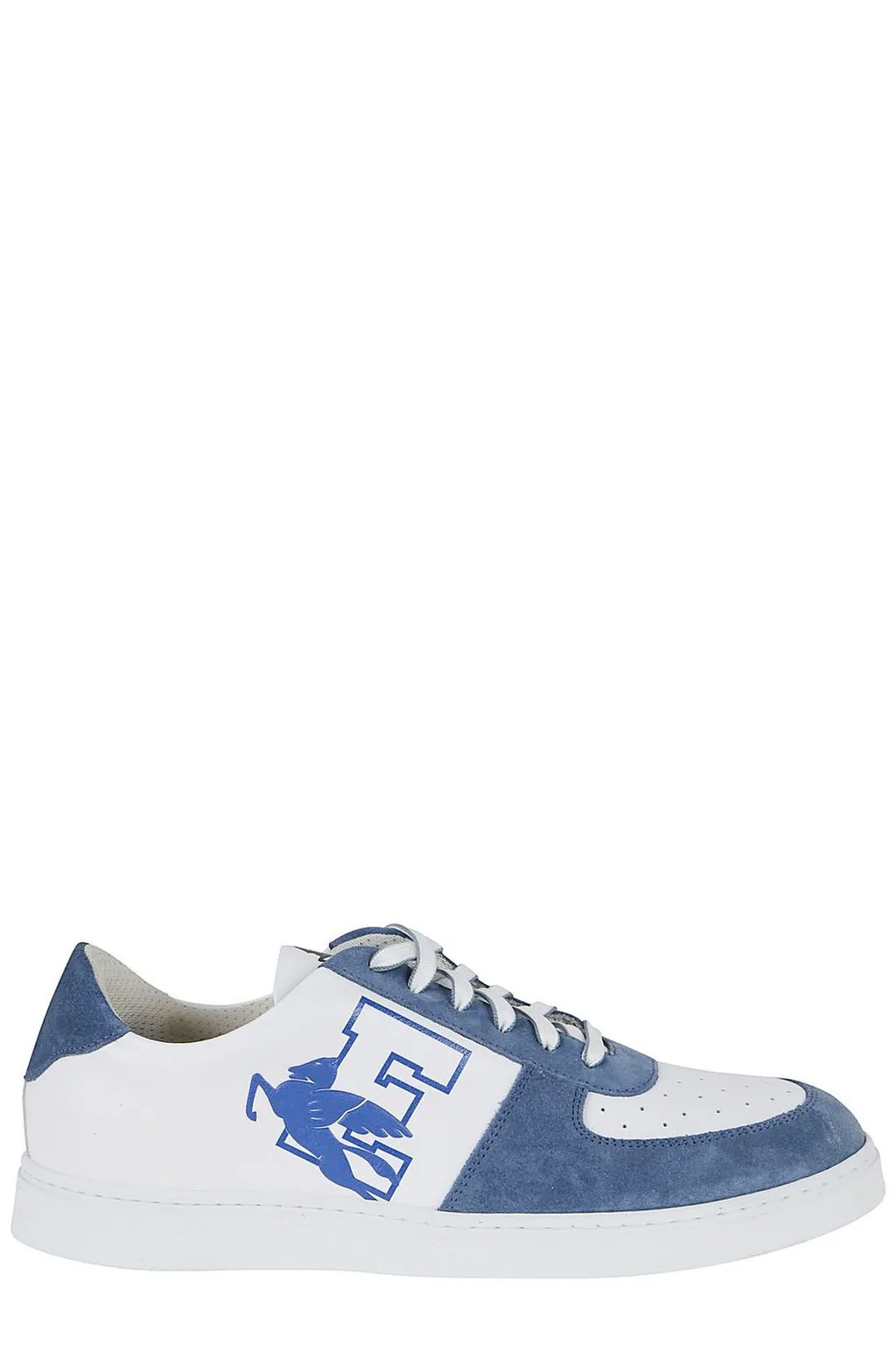 Etro Contrasting Panel Lace-Up Sneakers