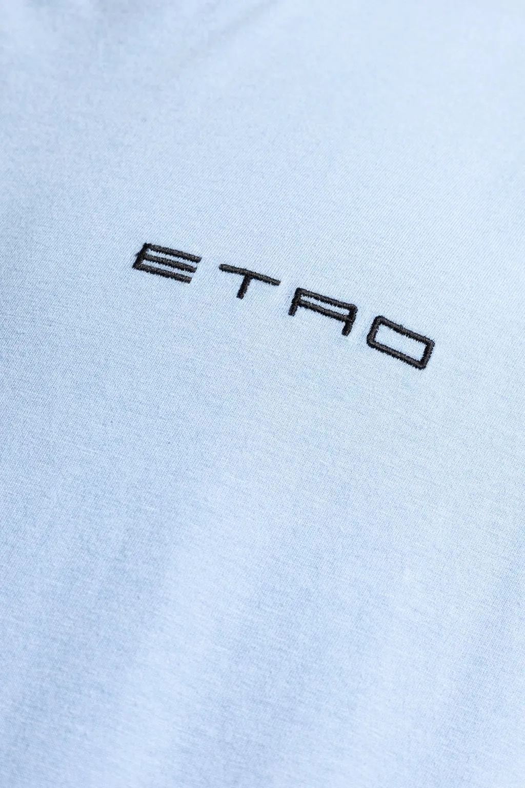 Etro Logo Embroidered Crewneck T-Shirt
