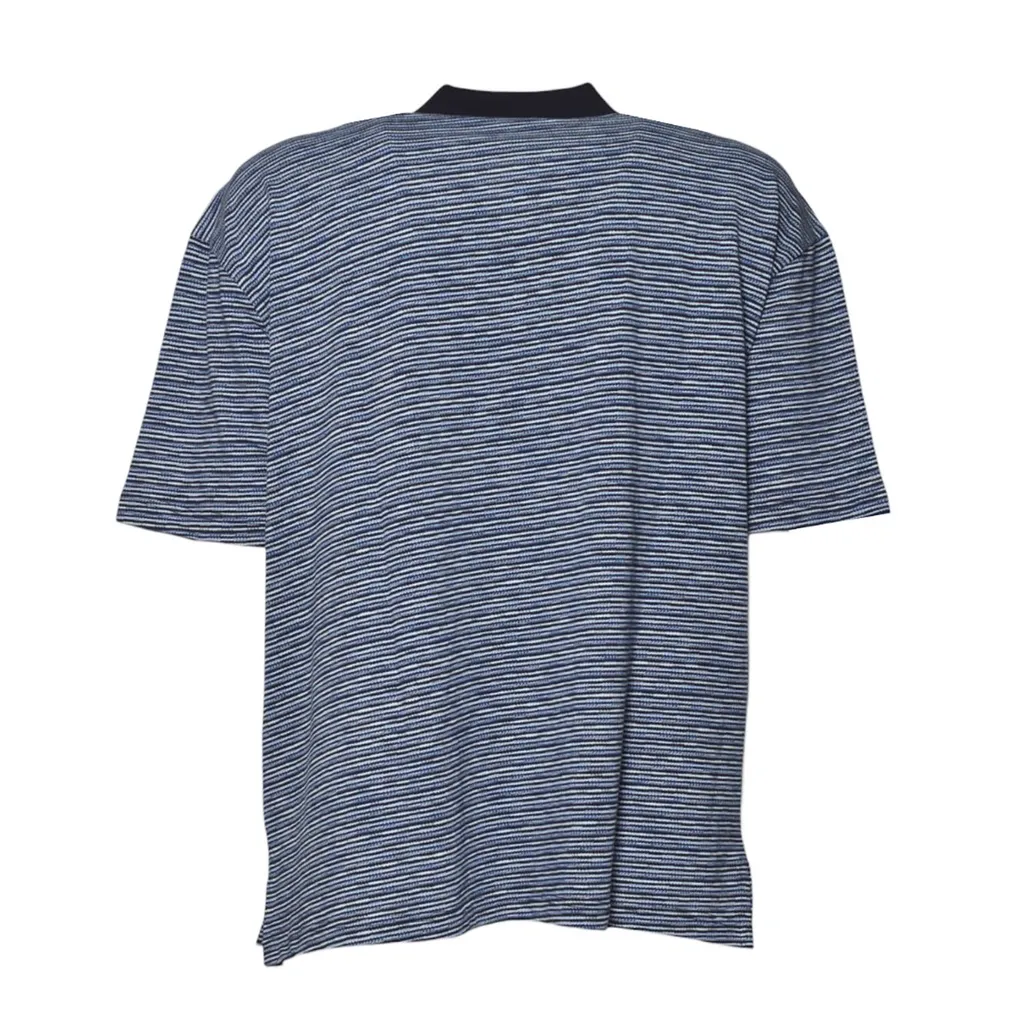 Etro Striped Short Sleeved Polo Shirt