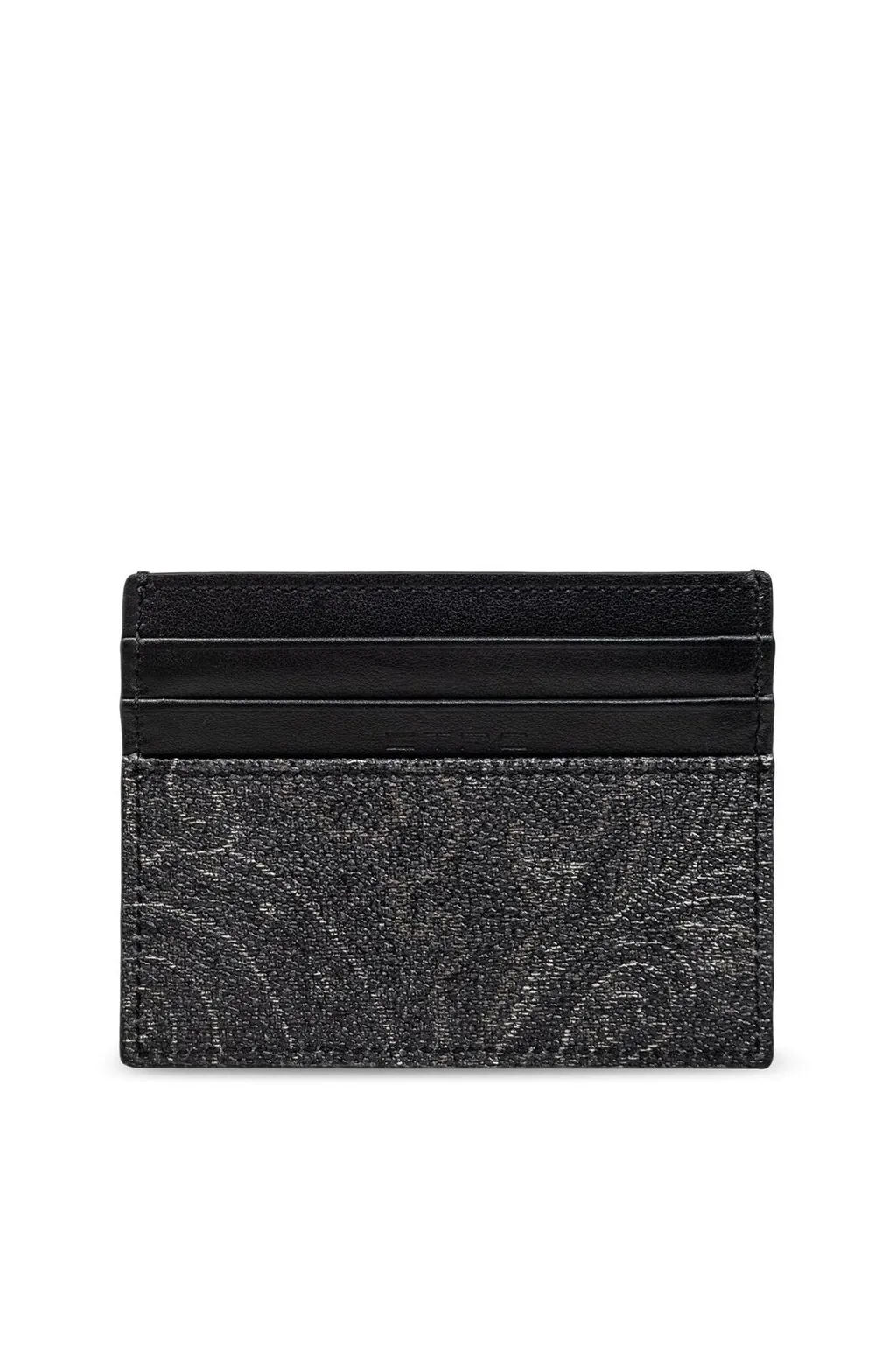 Etro Pegaso Embroidered Paisley Card Holder